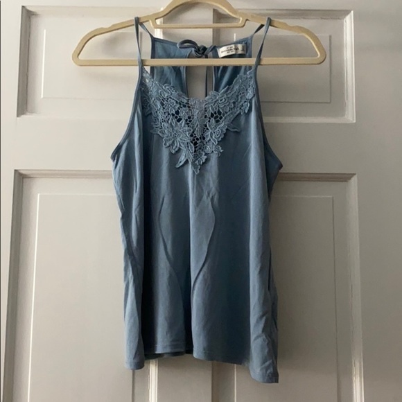 Lightly used Abercrombie and fitch tank top blouse - Picture 1 of 4